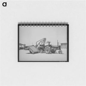 アートメモ帳-Combination Hay Loader and Chopper
 - ラッセル リー Memo.