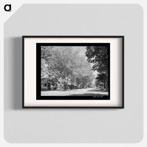 アートポスター-Residential Street, Caldwell, Idaho
 - ラッセル リー Poster.