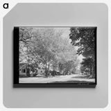 アートパネル-Residential Street, Caldwell, Idaho
 - ラッセル リー Canvas.
