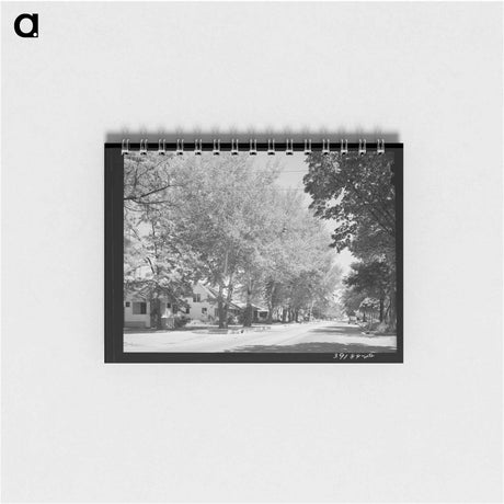 アートメモ帳-Residential Street, Caldwell, Idaho
 - ラッセル リー Memo.
