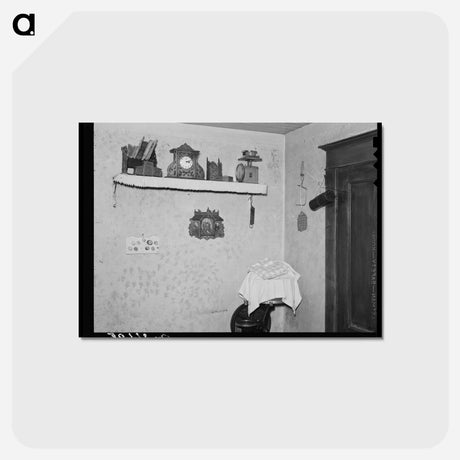 アートポストカード-Kitchen Corner, Williams County, North Dakota
 - ラッセル リー Postcard.