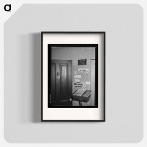 アートポスター-Desk, Mail, etc. at the Portland Hotel
 - ラッセル リー Poster.