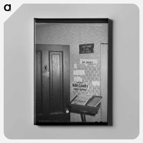 アートパネル-Desk, Mail, etc. at the Portland Hotel
 - ラッセル リー Canvas.