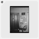 アートポストカード-Desk, Mail, etc. at the Portland Hotel
 - ラッセル リー Postcard.