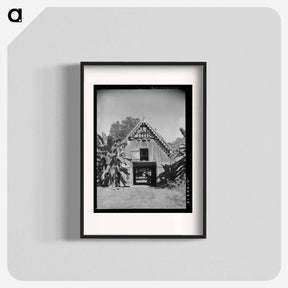 アートポスター-Pigeon Cote on Plantation Barn Near New Orleans
 - ラッセル リー Poster.
