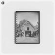 アートメモ帳-Pigeon Cote on Plantation Barn Near New Orleans
 - ラッセル リー Memo.