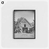 アートメモ帳-Pigeon Cote on Plantation Barn Near New Orleans
 - ラッセル リー Memo.