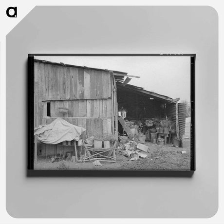 アートパネル-Mexican House, San Antonio
 - ラッセル リー Canvas.