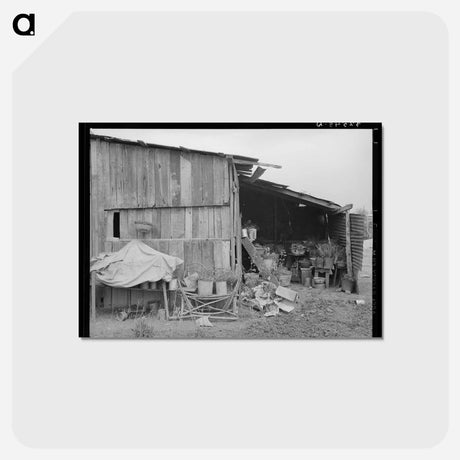 アートポストカード-Mexican House, San Antonio
 - ラッセル リー Postcard.
