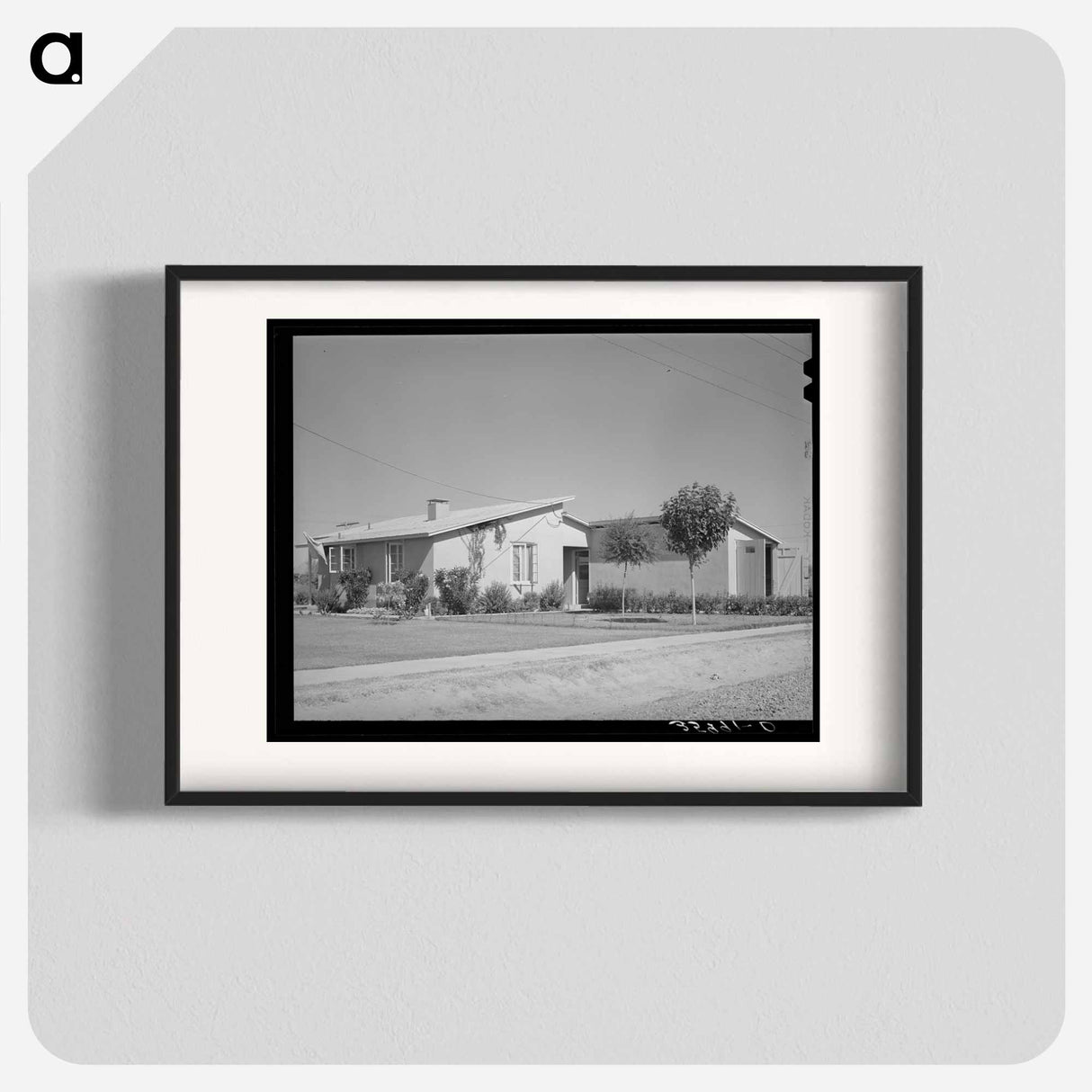アートポスター-Residence of the Camp Manager, Agua Fria Migratory Labor Camp
 - ラッセル リー Poster.