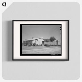 アートポスター-Residence of the Camp Manager, Agua Fria Migratory Labor Camp
 - ラッセル リー Poster.