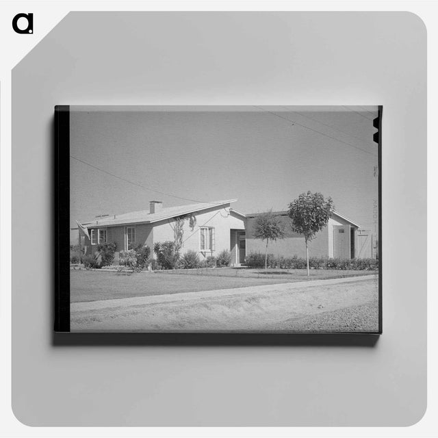 アートパネル-Residence of the Camp Manager, Agua Fria Migratory Labor Camp
 - ラッセル リー Canvas.
