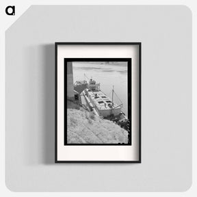 アートポスター-Barge Carrying Wheat, Walla Walla, Washington
 - ラッセル リー Poster.