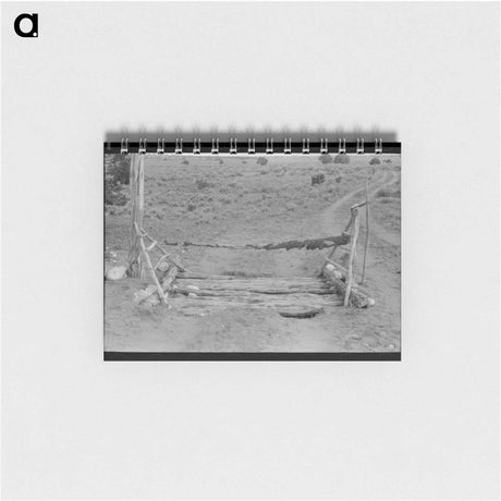 アートメモ帳-Cattle Guard, Pie Town, New Mexico
 - ラッセル リー Memo.