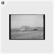 アートポストカード-Cabin of Farmer, McIntosh County, Oklahoma
 - ラッセル リー Postcard.