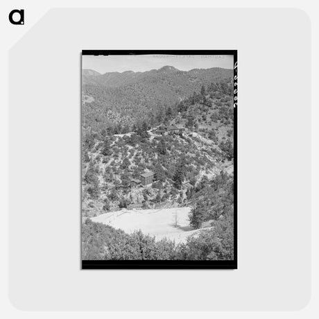 アートポストカード-Mogollon, New Mexico
 - ラッセル リー Postcard.