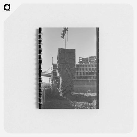 アートメモ帳-Construction of Shasta Dam
 - ラッセル リー Memo.