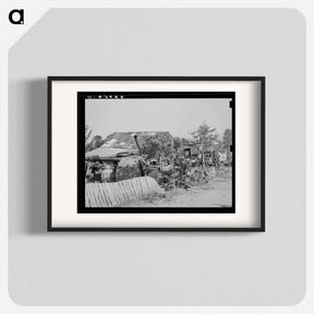 アートポスター-Mays Avenue Camp, Oklahoma City
 - ラッセル リー Poster.