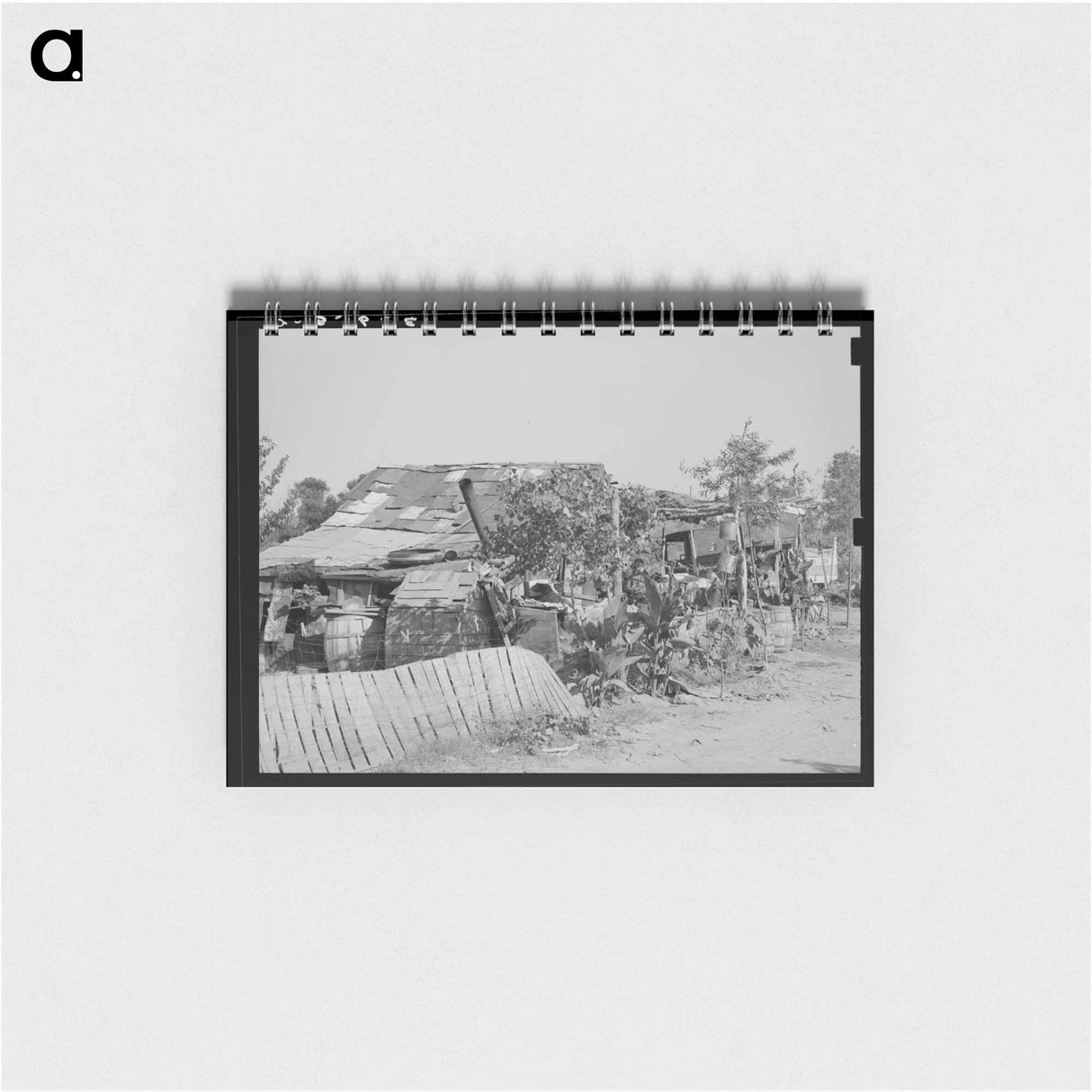 アートメモ帳-Mays Avenue Camp, Oklahoma City
 - ラッセル リー Memo.