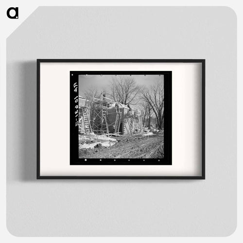 House Under Construction at Greendale
 - Russell Lee Poster.