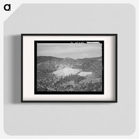 アートポスター-Gold Mill and Tailings, Mogollon, New Mexico
 - ラッセル リー Poster.