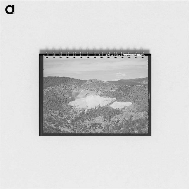 アートメモ帳-Gold Mill and Tailings, Mogollon, New Mexico
 - ラッセル リー Memo.