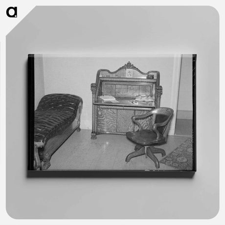 アートパネル-Living Room Corner, Jim Hardin's House, Two Bit Creek
 - ラッセル リー Canvas.