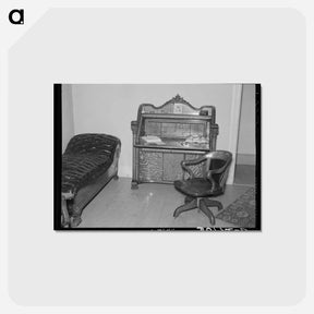 アートポストカード-Living Room Corner, Jim Hardin's House, Two Bit Creek
 - ラッセル リー Postcard.