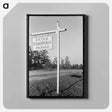 アートパネル-Sign Near Hammond, Louisiana, Strawberry Center
 - ラッセル リー Canvas.