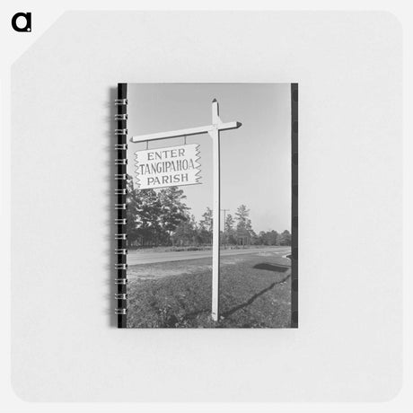 アートメモ帳-Sign Near Hammond, Louisiana, Strawberry Center
 - ラッセル リー Memo.