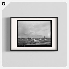 アートポスター-Quarters for Laborers, Plantation Near Convent, Louisiana
 - ラッセル リー Poster.