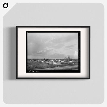 Quarters for Laborers, Plantation Near Convent, Louisiana
 - ラッセル リー Poster.