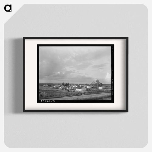 Quarters for Laborers, Plantation Near Convent, Louisiana
 - Russell Lee Poster.