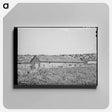 アートパネル-Barn, Penasco, New Mexico
 - ラッセル リー Canvas.