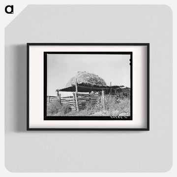 Livestock Shelter near Questa, New Mexico
 - ラッセル リー Poster.