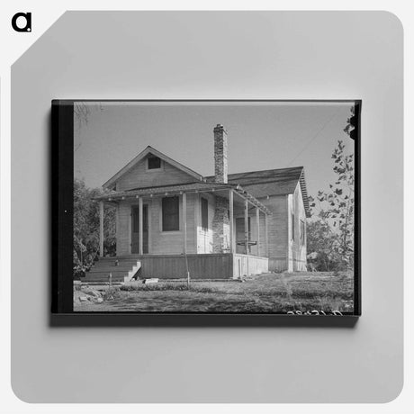 アートパネル-Farmhouse, Placer County, California
 - ラッセル リー Canvas.