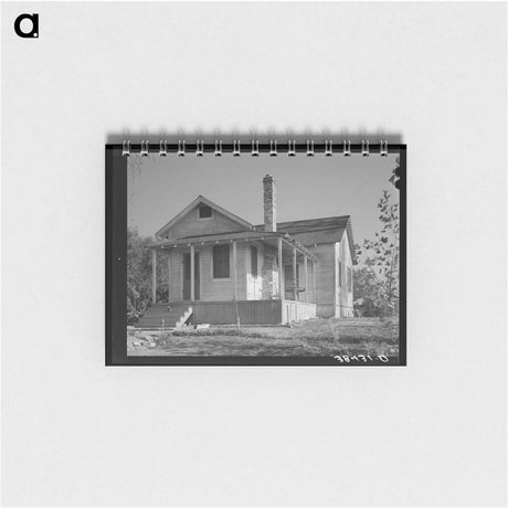 アートメモ帳-Farmhouse, Placer County, California
 - ラッセル リー Memo.