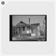 アートポストカード-Farmhouse, Placer County, California
 - ラッセル リー Postcard.
