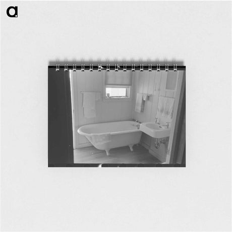 アートメモ帳-Bathroom in Farmer's Home, Lake Dick Project, Arkansas
 - ラッセル リー Memo.