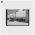 アートポストカード-Buildings on Main Street, Wisdom, Montana
 - ラッセル リー Postcard.