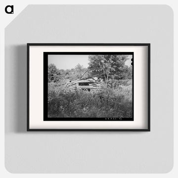Abandoned Shed and Plow, McIntosh County, Oklahoma
 - ラッセル リー Poster.