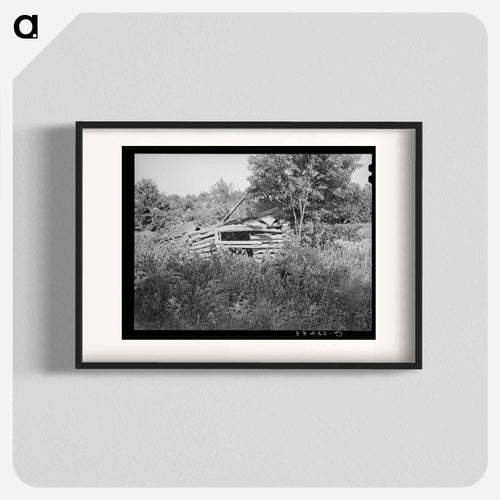 Abandoned Shed and Plow, McIntosh County, Oklahoma
 - Russell Lee Poster.