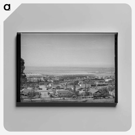 アートパネル-Consolidated Aircraft Plant, San Diego
 - ラッセル リー Canvas.