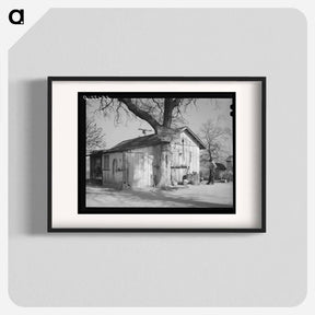 アートポスター-Barn of Chinese Farmer, Placer County, California
 - ラッセル リー Poster.