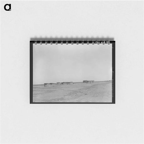 アートメモ帳-Farm Laborers' Dwellings, Ralls, Texas
 - ラッセル リー Memo.