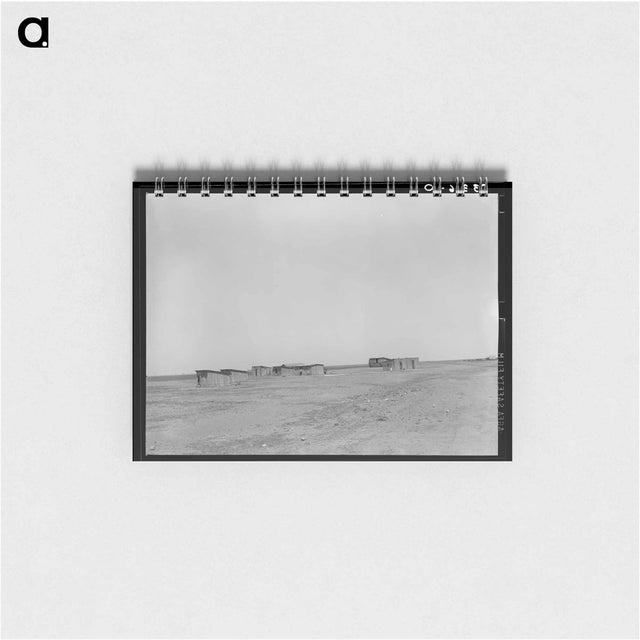 アートメモ帳-Farm Laborers' Dwellings, Ralls, Texas
 - ラッセル リー Memo.