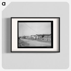 アートポスター-Street of Houses, Corpus Christi
 - ラッセル リー Poster.