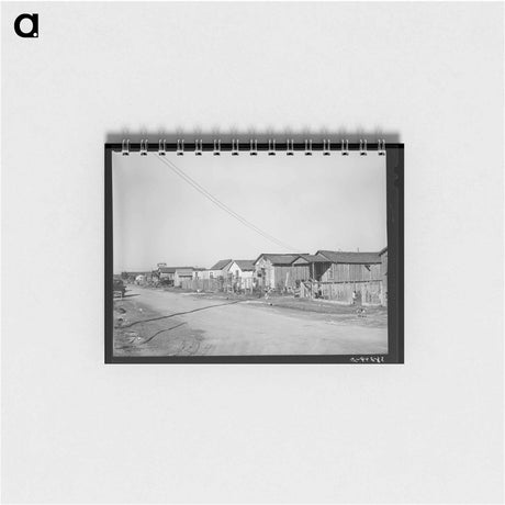 アートメモ帳-Street of Houses, Corpus Christi
 - ラッセル リー Memo.