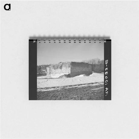 アートメモ帳-Greendale Project: Brick and Straw Piles
 - ラッセル リー Memo.