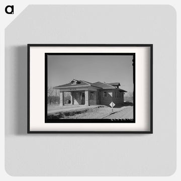 Abandoned Railway Station Church, Slick, Oklahoma
 - ラッセル リー Poster.